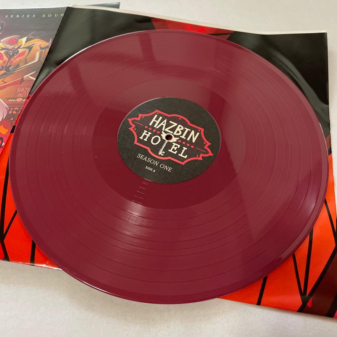 ハズビンホテル シーズン1 サントラ レコード＋アラスター プロモカード付