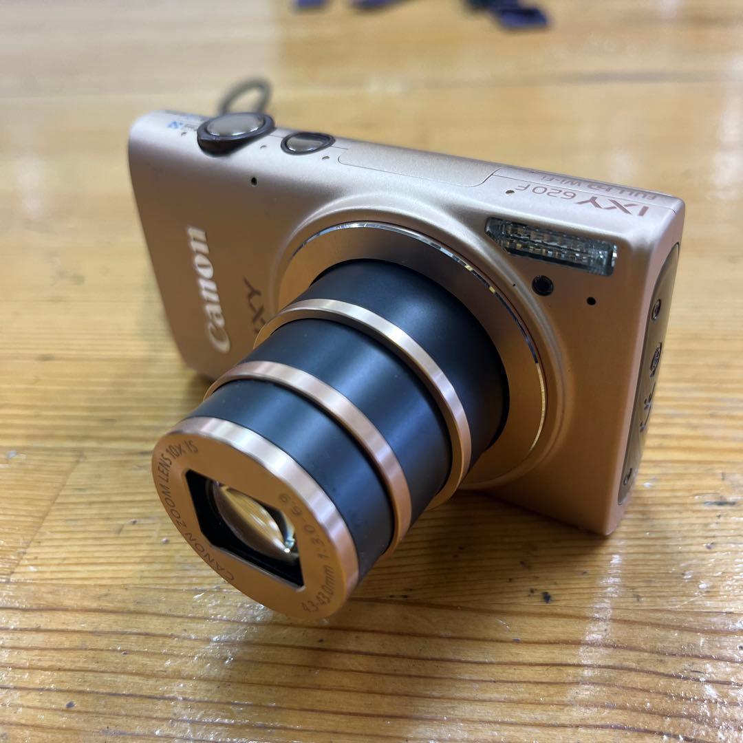 【動作品】キャノン　Canon　IXY コンパクトデジタルカメラ　ゴールド
