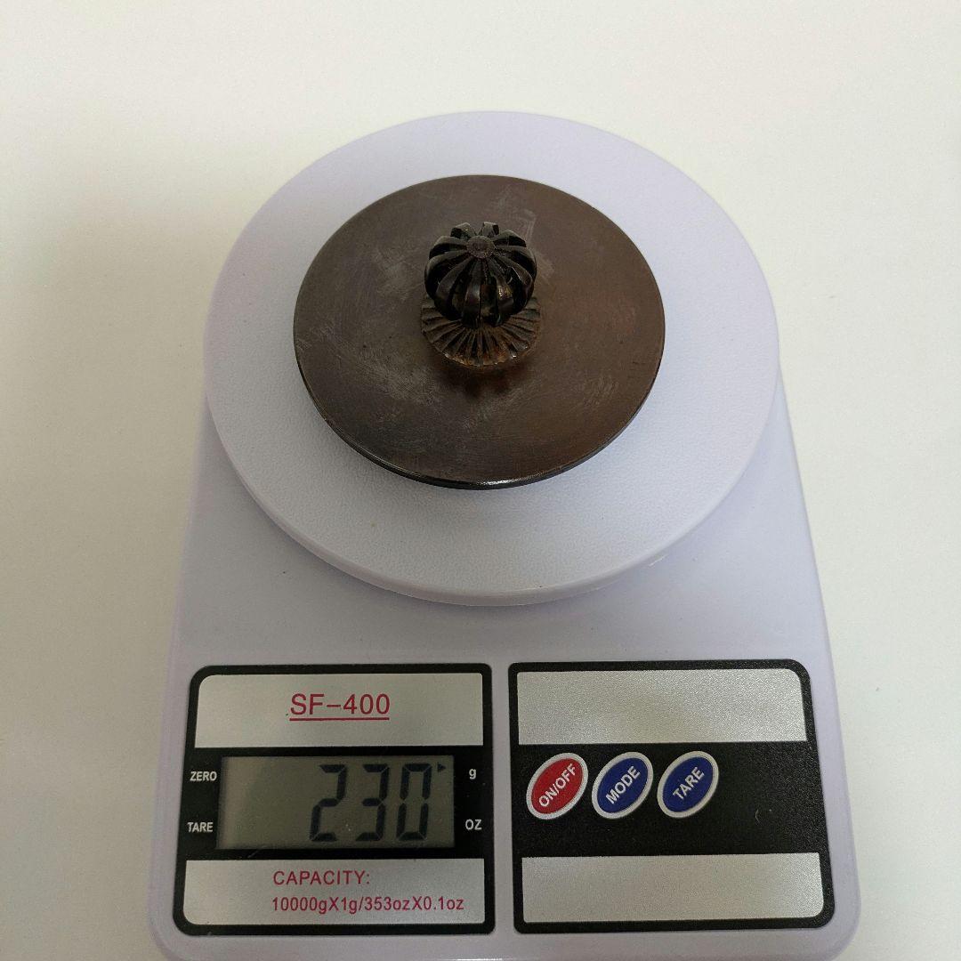 鉄瓶　糸目鉄瓶　銅蓋　銘有り　茶道具