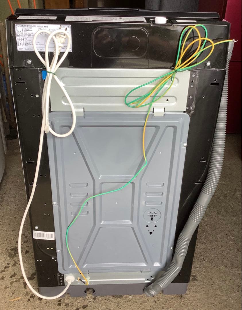 2024年製 ニトリ 全自動洗濯機 NT60L1BK 6kg 黒
