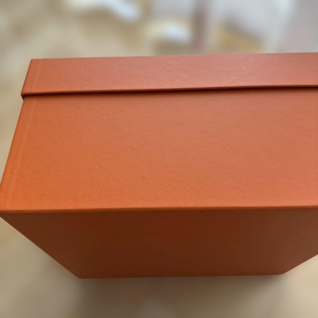 エルメス　空箱　バーキン25 オレンジ ギフトボックス 大