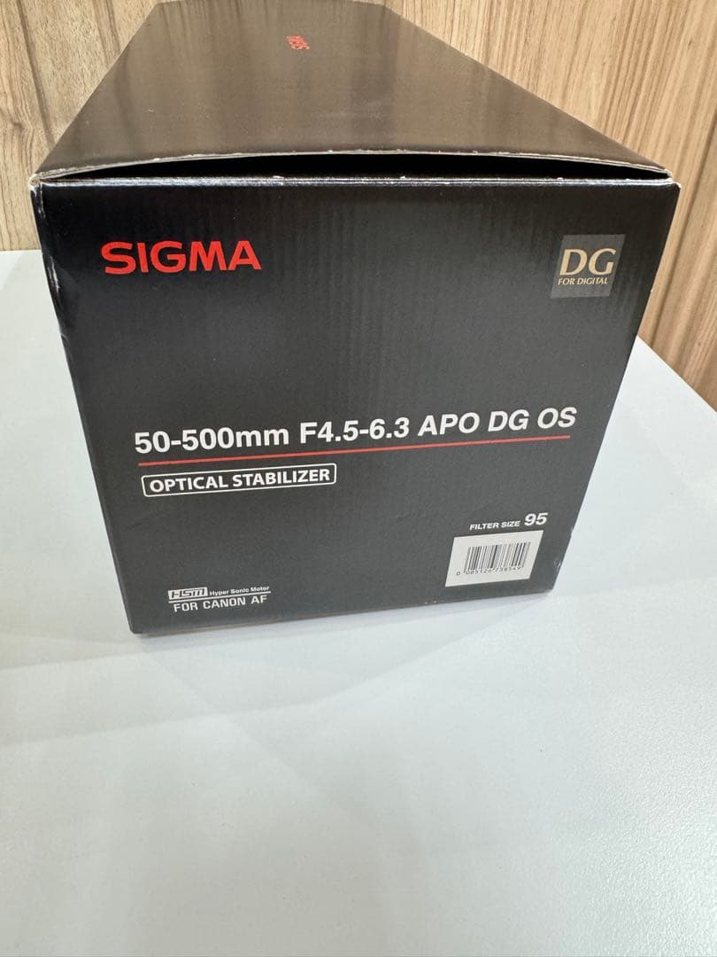 【美品】SIGMA シグマ 50-500mm f/4.5-6.3 APO HSM