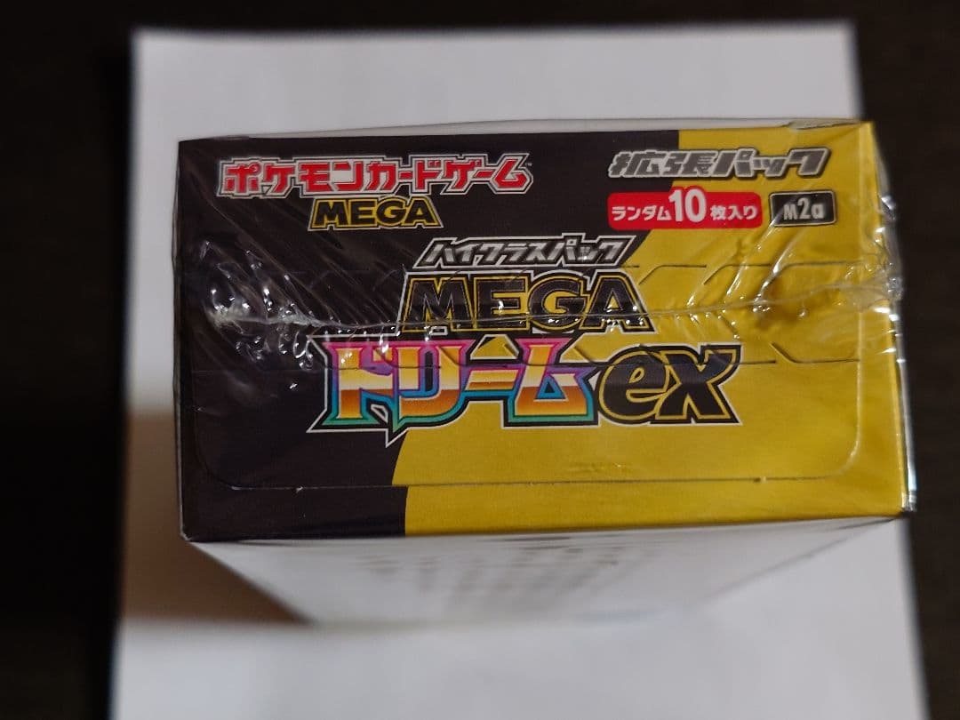 ポケモンカードゲーム MEGAドリームex 新品未開封 1box シュリンク付