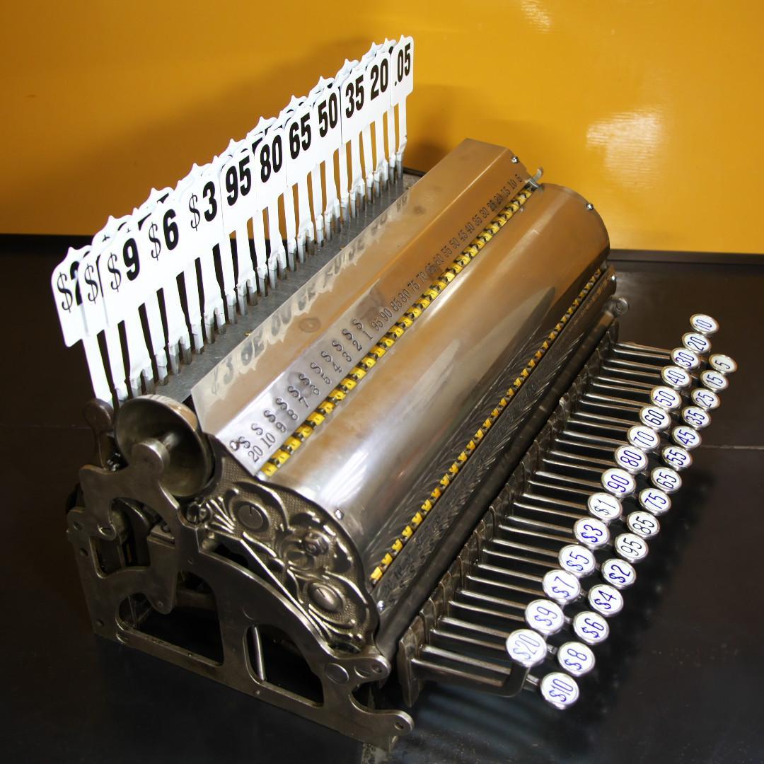 アンティークレジスター　National Cash register 3