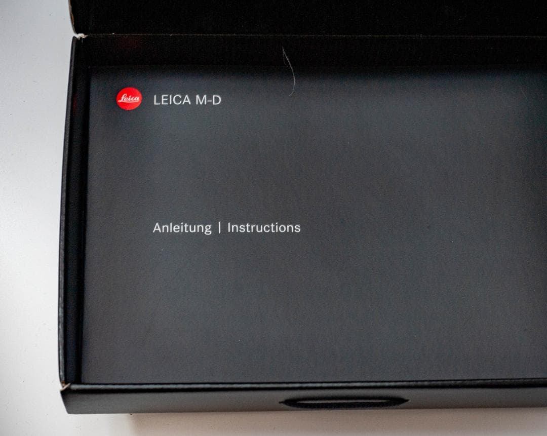 Leica　ライカ M-D typ262 ブラックペイント
