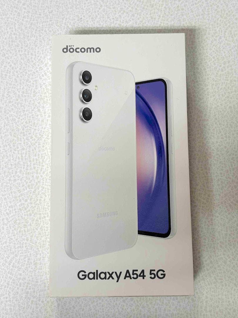 未使用級 Samsung Galaxy A54 5G オーサム ホワイト