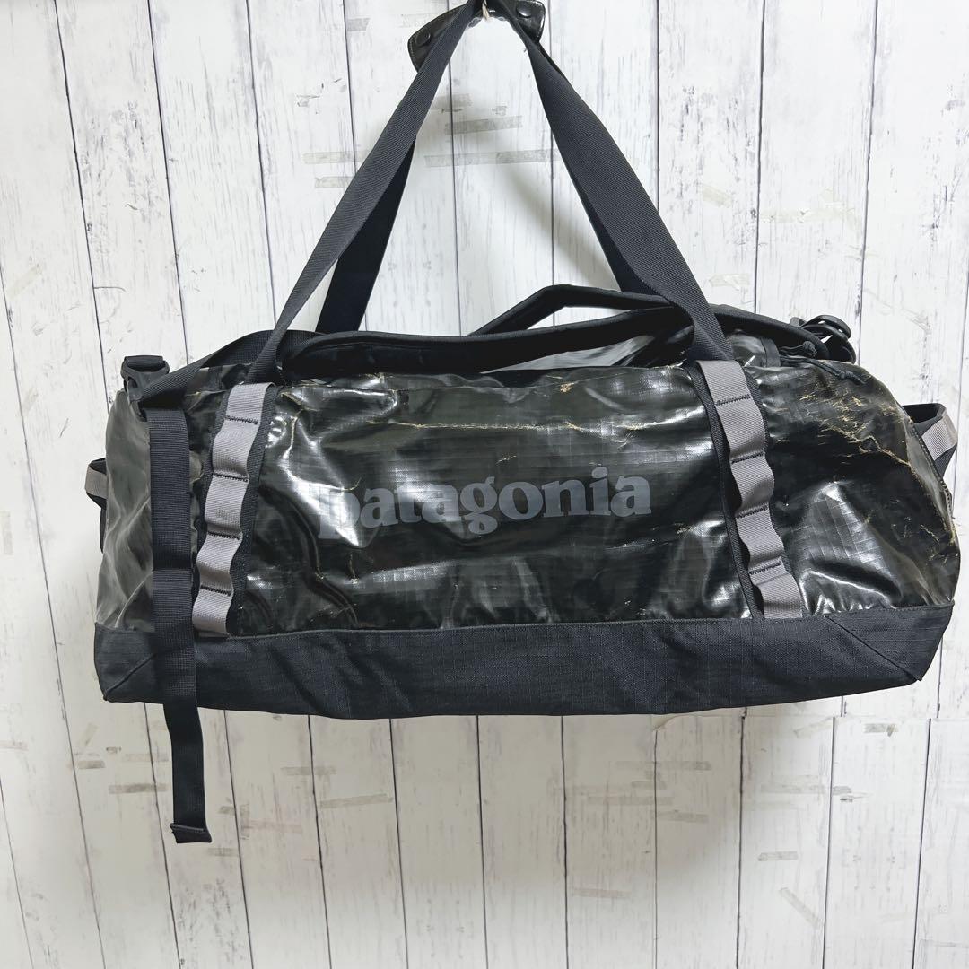 【入手困難】パタゴニア ブラックホールダッフル 60L 黒 GoPro 希少