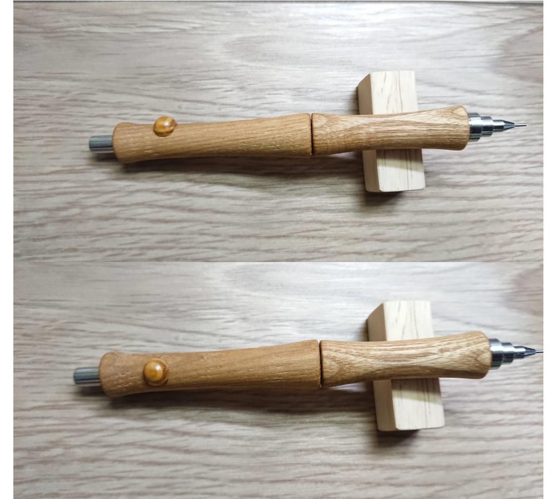 木軸シャープペンシル　PG-オーク  T-1　シャーペン　製図用　PG