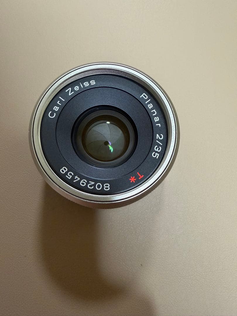 Carl Zeiss Planar 35mm f2レンズ