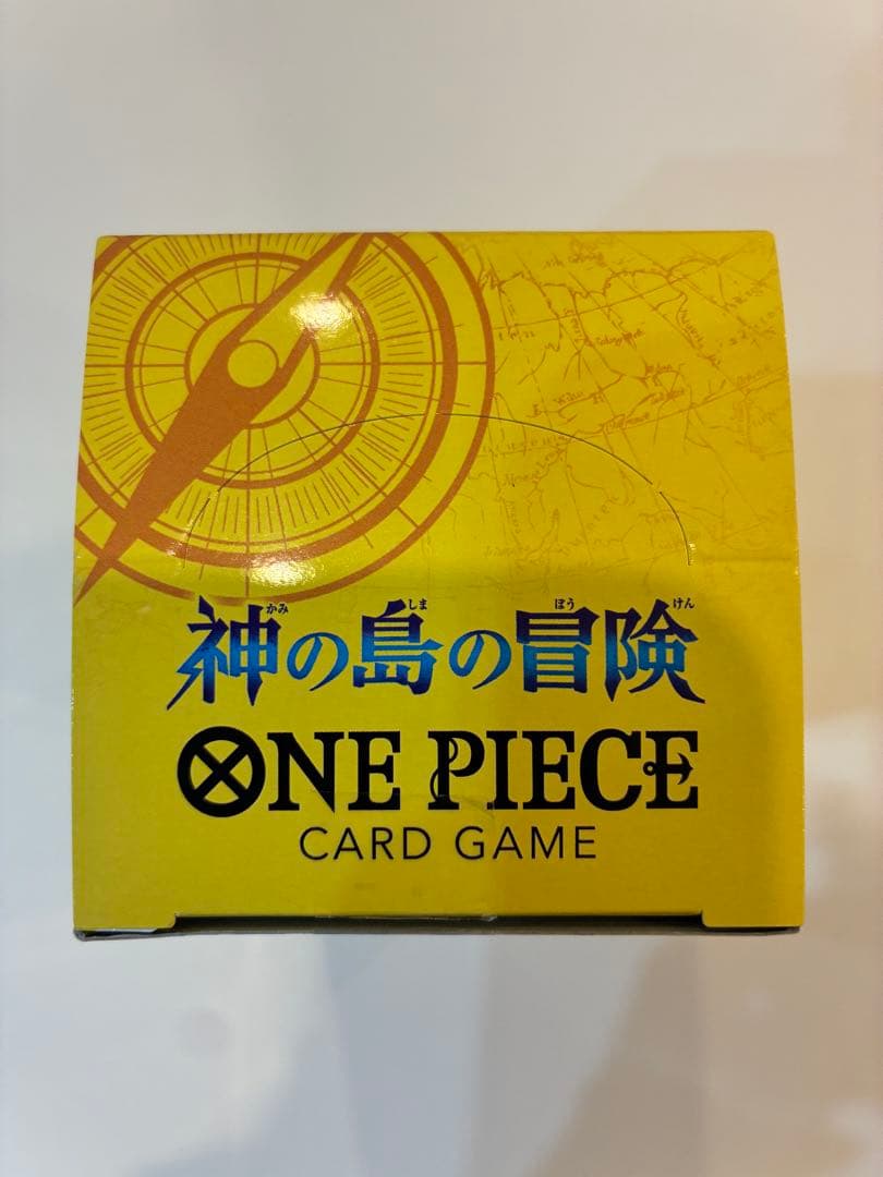 ワンピース神の島の冒険　1BOX テープカット　封入率一致
