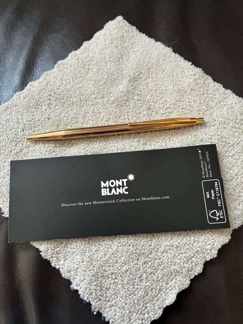 ◾️美品◾️MONT BLANC モンブラン ◾️ノブレス ボールペン◾️ゴールド色