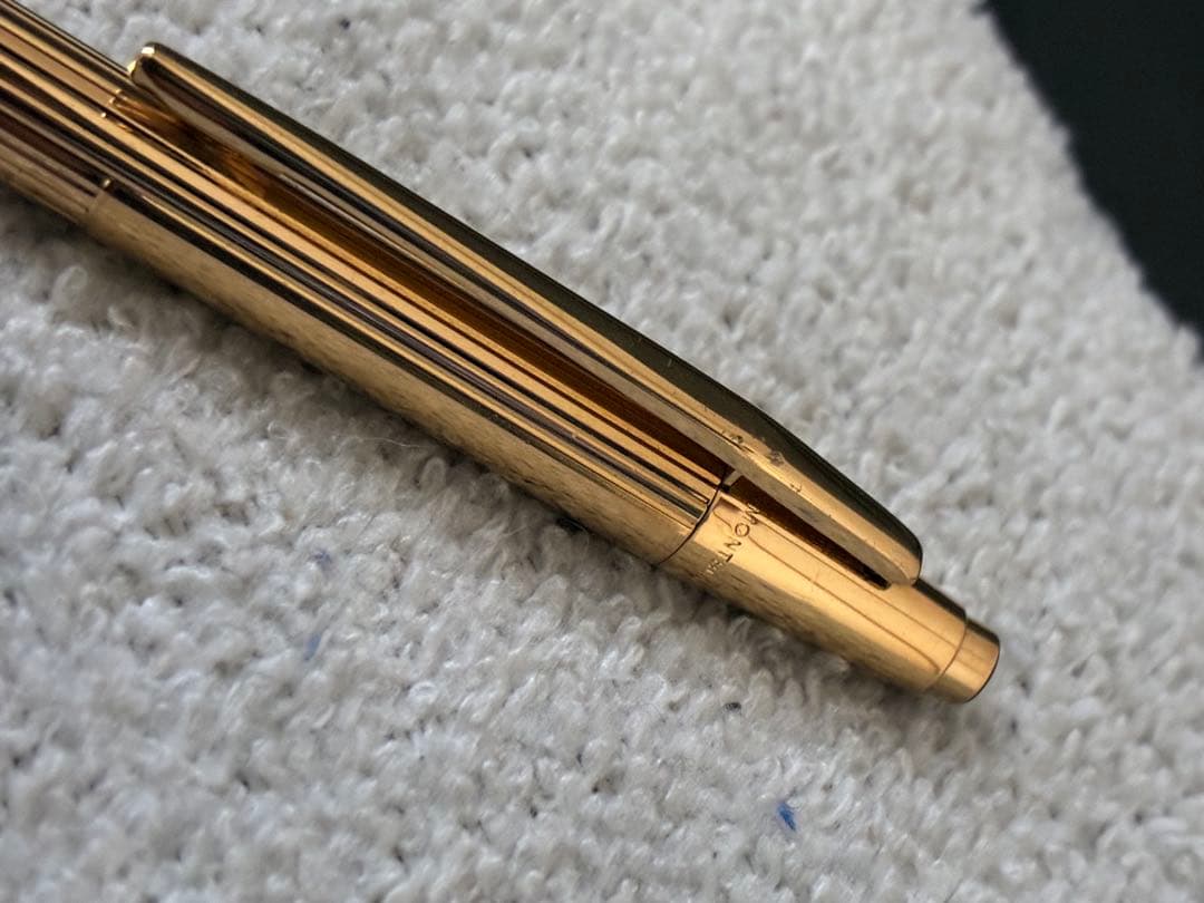 ◾️美品◾️MONT BLANC モンブラン ◾️ノブレス ボールペン◾️ゴールド色