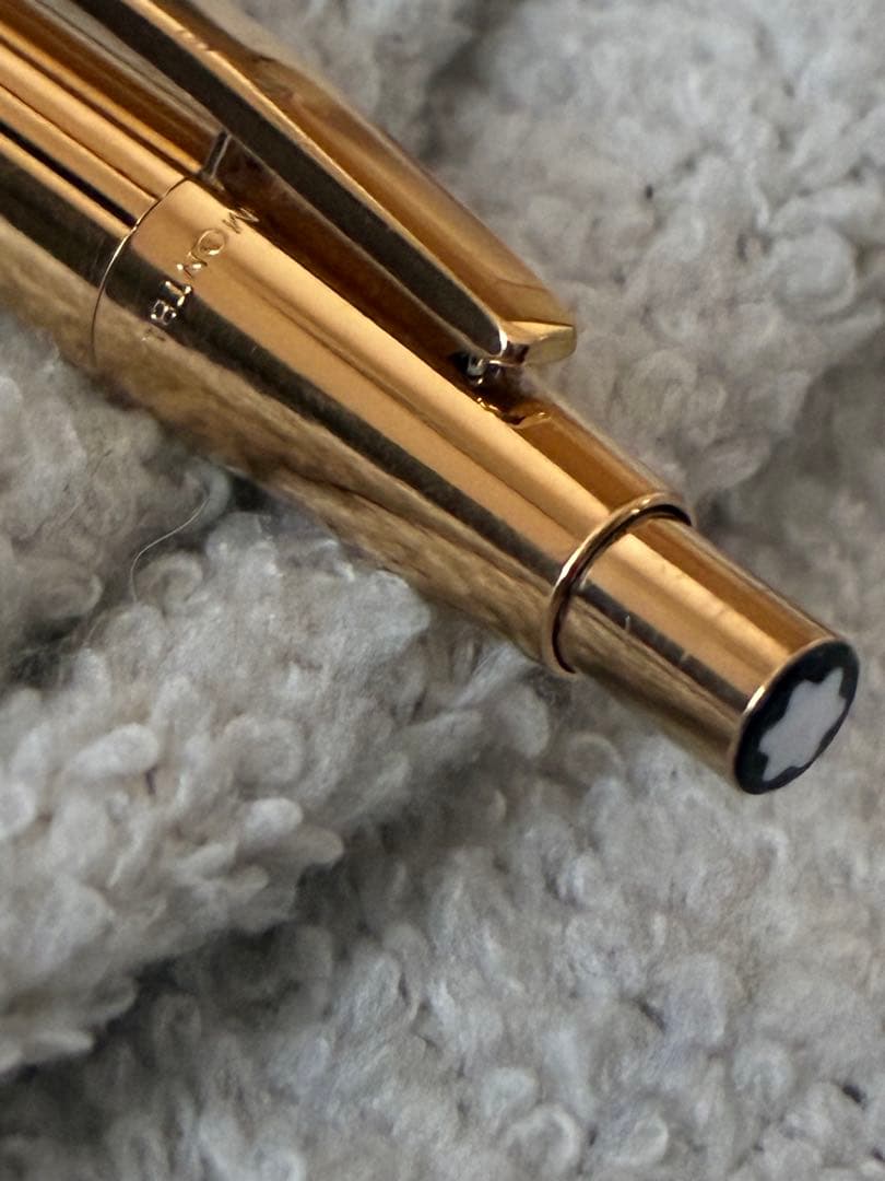 ◾️美品◾️MONT BLANC モンブラン ◾️ノブレス ボールペン◾️ゴールド色