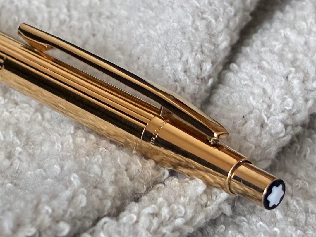 ◾️美品◾️MONT BLANC モンブラン ◾️ノブレス ボールペン◾️ゴールド色