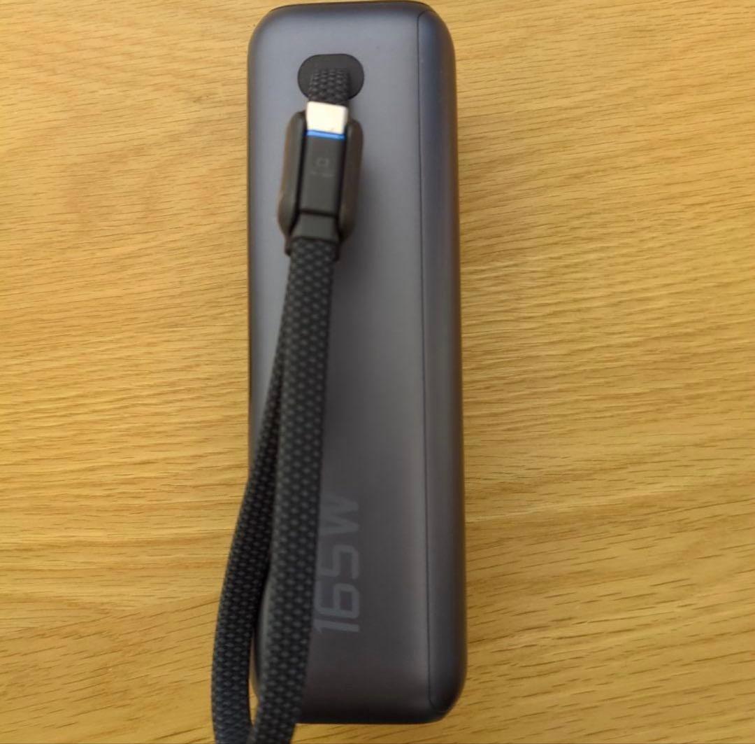 Anker Power Bank 25000mAh, Built-In 巻取り