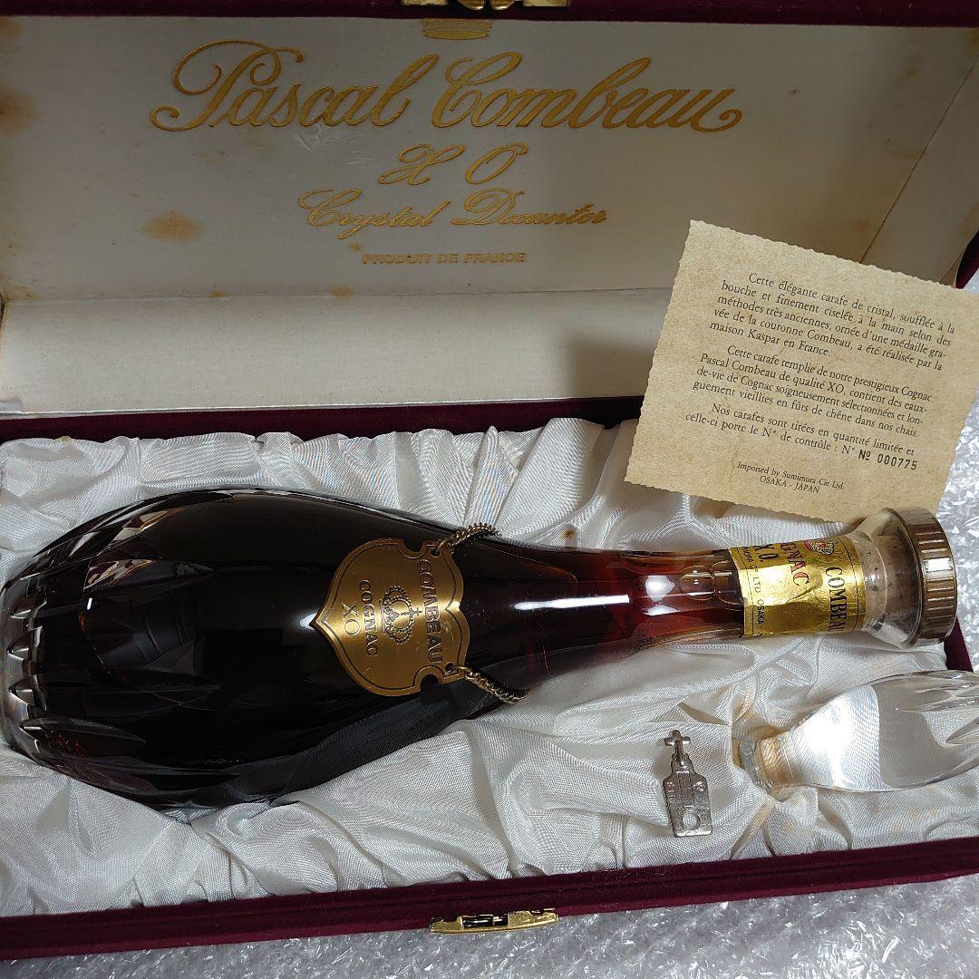 Pascal CombeauＸＯ【未開封】700ml　ブランデー替え栓・箱鍵付き