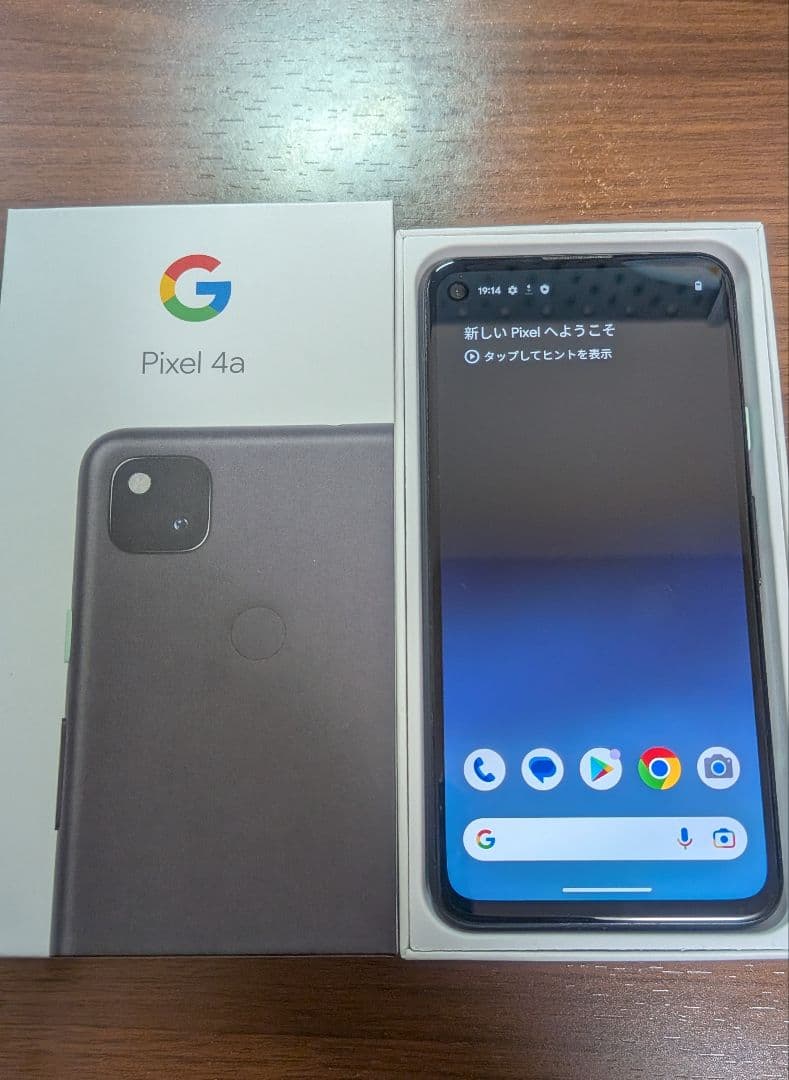 【中古】Google Pixel 4a 本体 Just Black