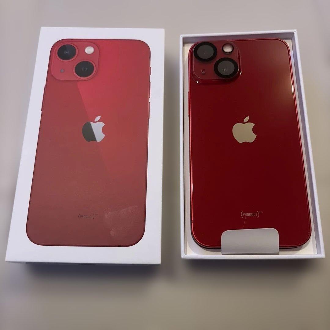 ⭐︎E⭐︎iPhone13 mini RED SIMフリー Apple美品