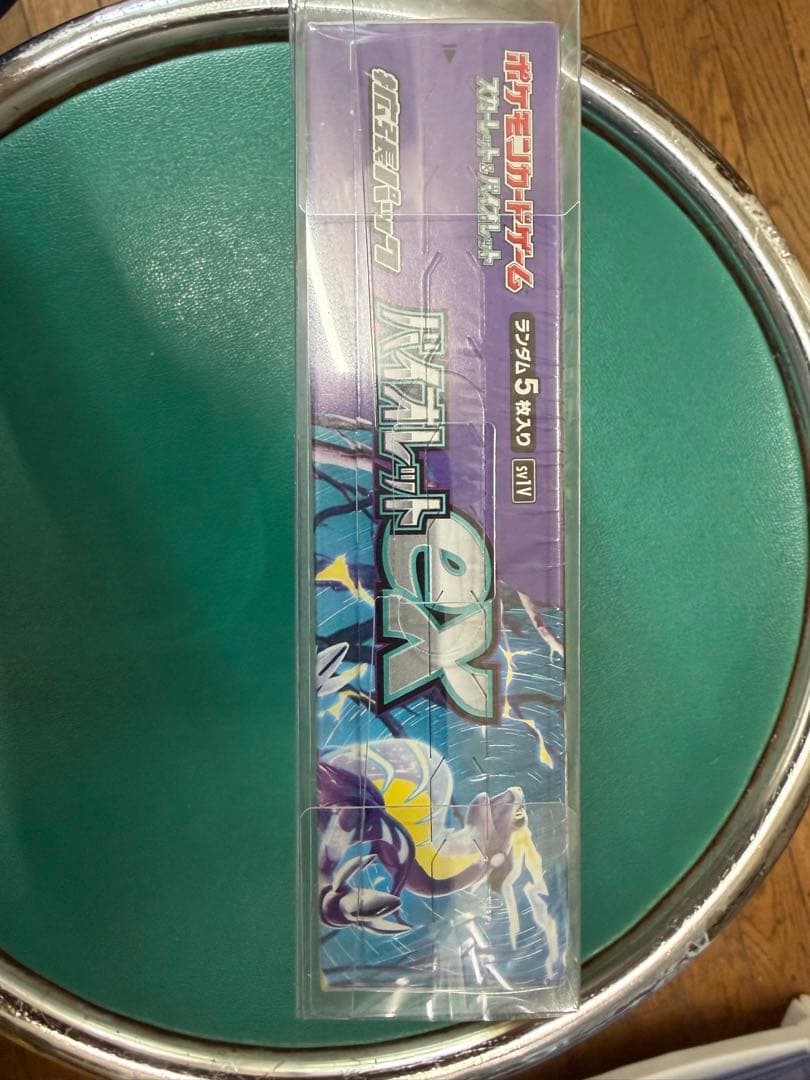 ポケモンカード バイオレットex 未開封 BOXケース付き