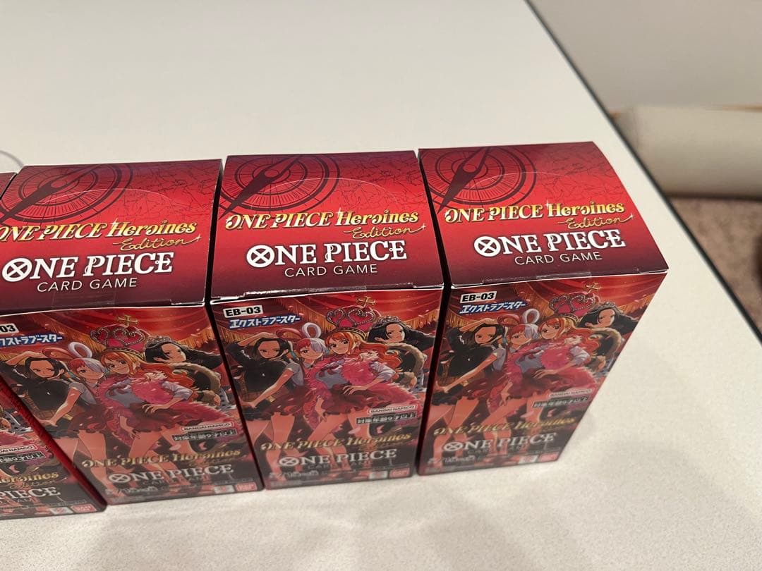 ONE PIECE Heroines EB-03 カードゲーム 5個セット