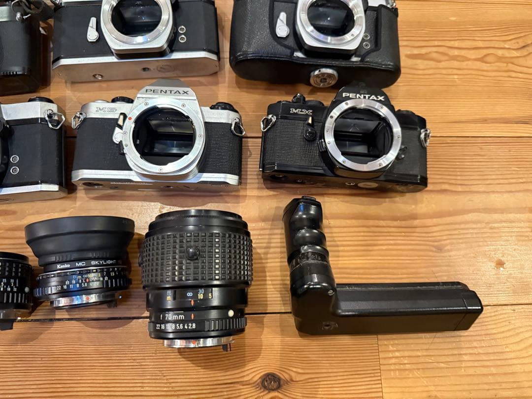 PENTAX RICOH ジャンク　カメラ　レンズ　まとめ　フィルムカメラ