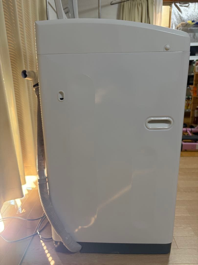 AQUA 洗濯機 7kg AQW-GV70H インバーター 美品 ガラストップ