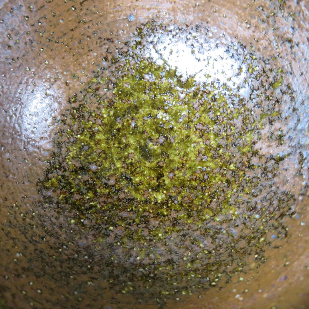 茶碗 夢石 在銘 苔 自然感じる 抹茶碗 茶器 茶の湯 茶道具