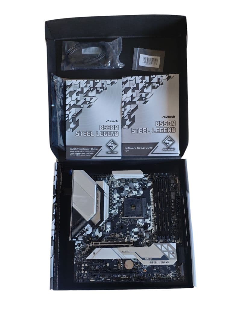 ASROCK　B550M steel legend Ryzen マザーボード