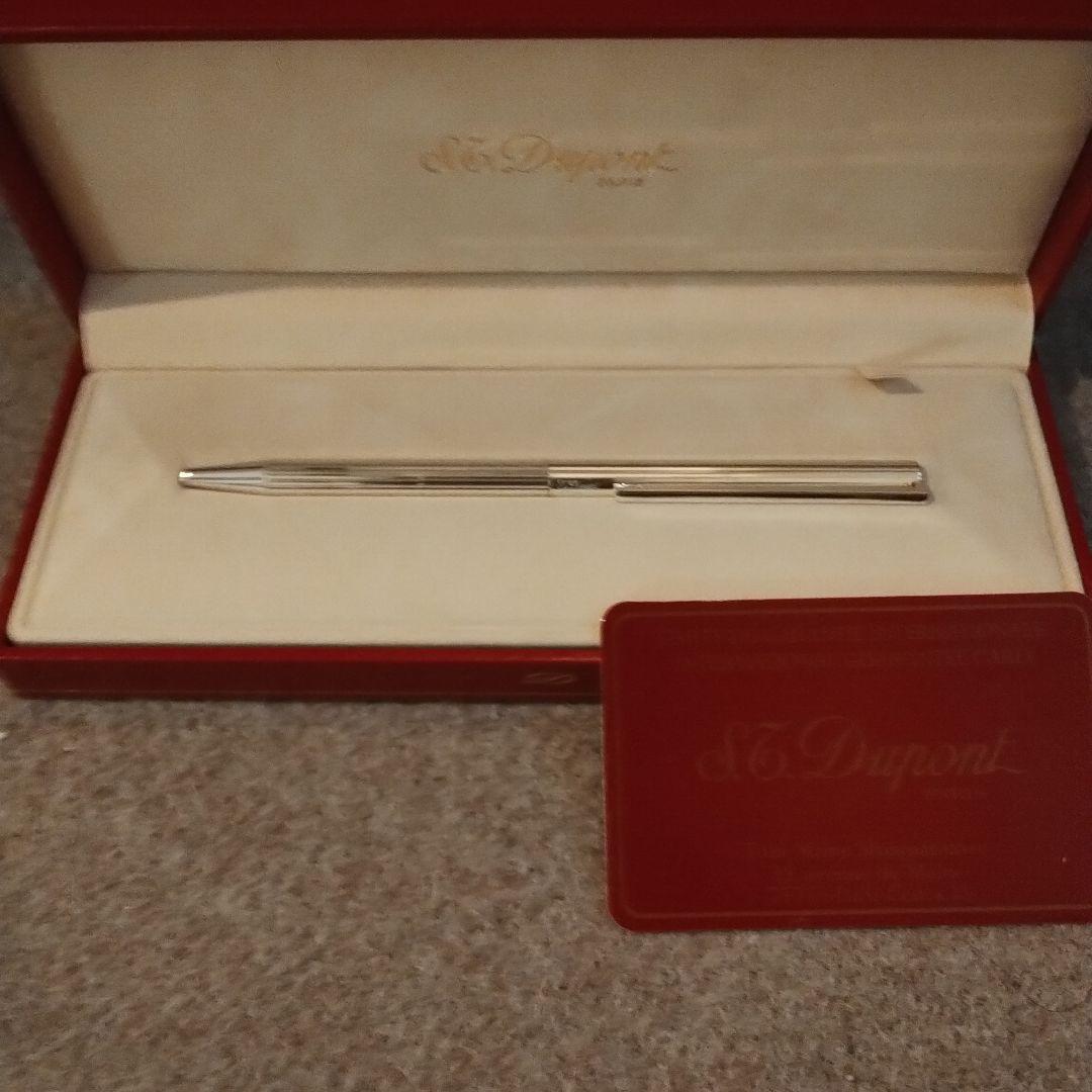 S.T. Dupont シルバーボールペン 本体　未使用品