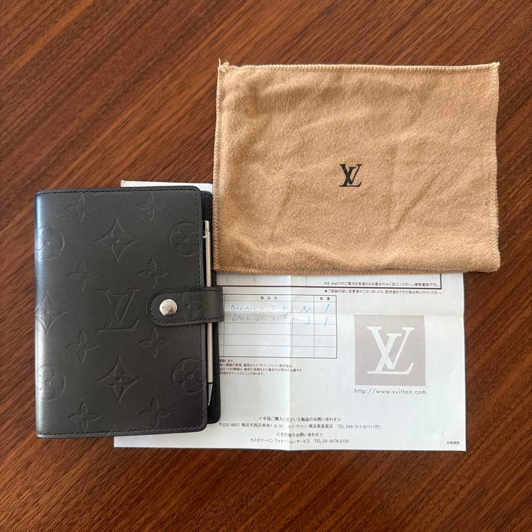LOUIS VUITTON ◆ アジェンダヴェルニ　スケジュール帳カバー