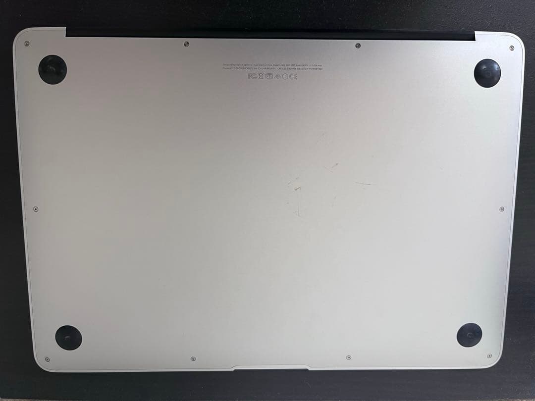 【箱・純正充電器無し】MacBook Air 13inch Early 2015