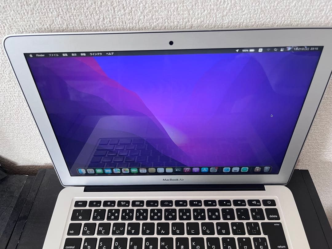 【箱・純正充電器無し】MacBook Air 13inch Early 2015