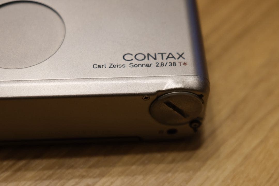 contax T2 チタンクローム　のき