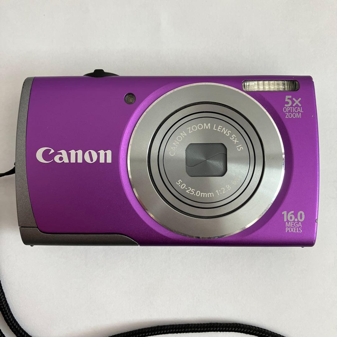 Canon PowerShot A3500 IS パープル【中古】
