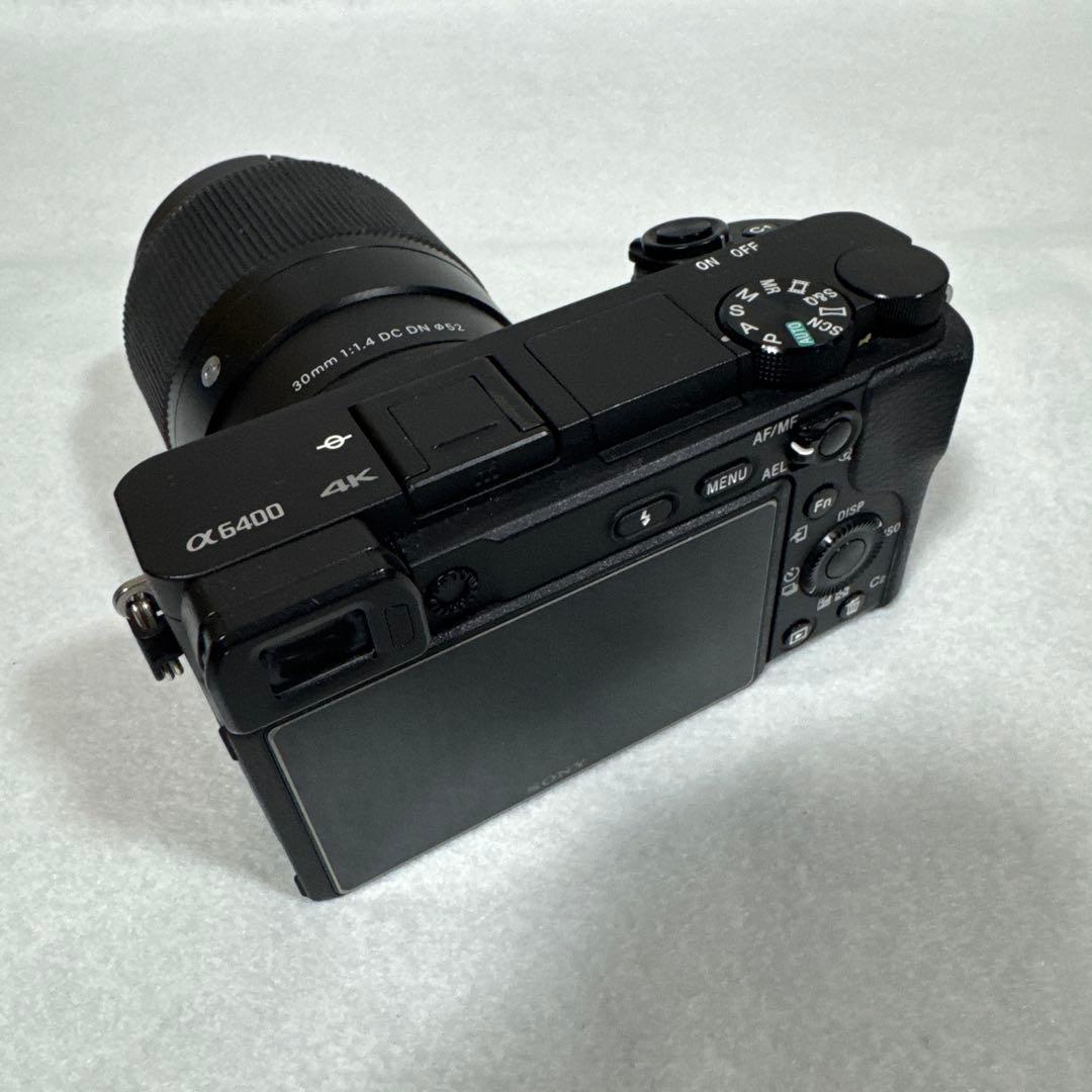 【美品】SONY α6400 + SIGMA 30mm F1.4 DC DN