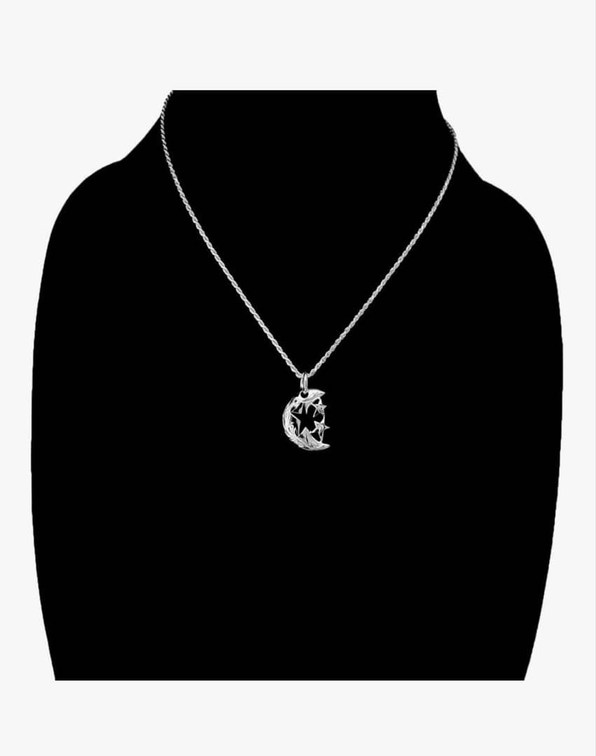 ⭐︎美品⭐︎ハワイアンジュエリーシルバー925 moon star wave