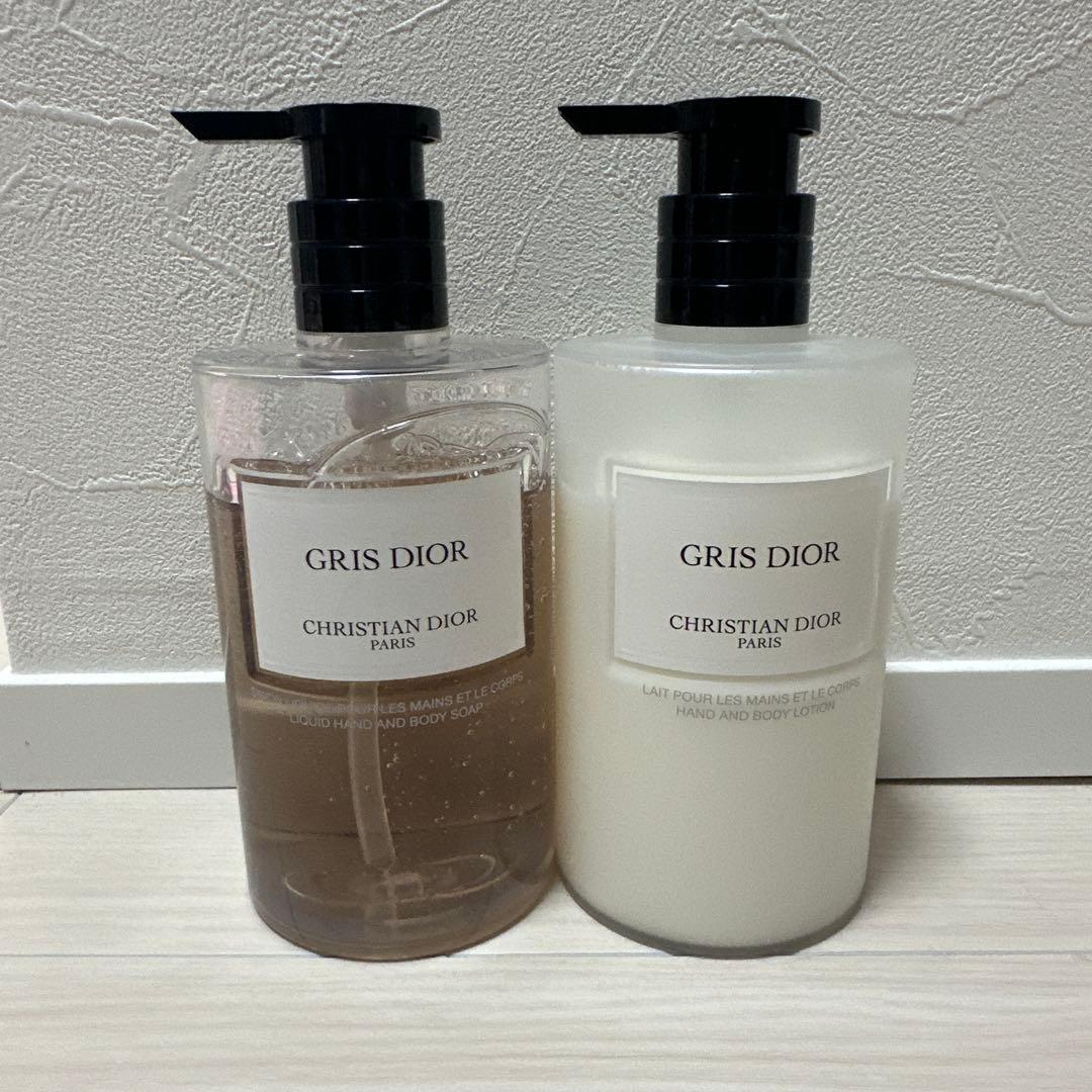 Diorクリスチャンディオール グリディオール ボディソープ、ミルクセット