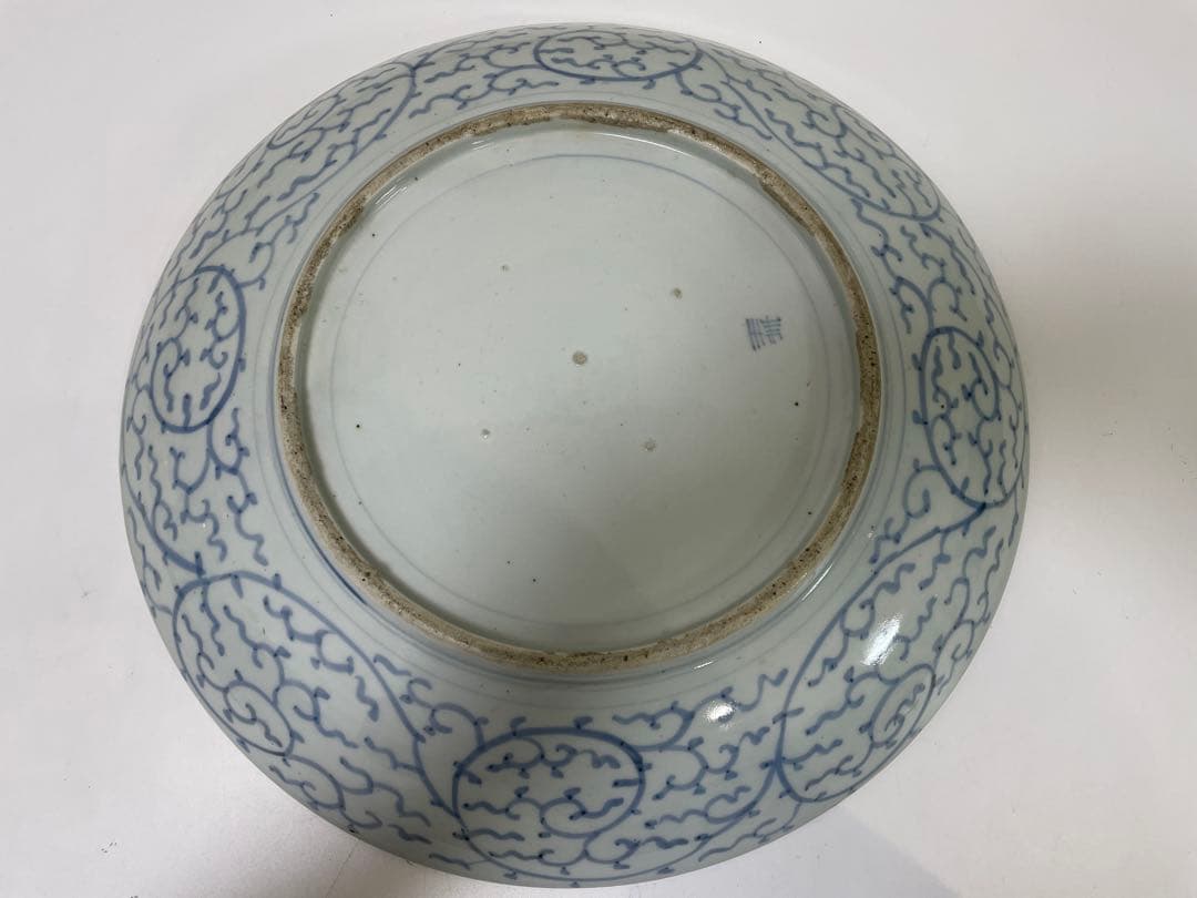 【現状品】有田焼 古伊万里 金彩 色絵 朱絵 五彩錦手 大皿 割烹 懐石