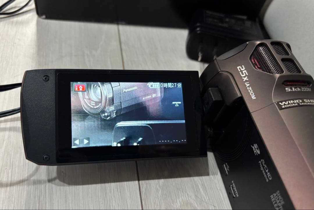 【値下げなし】Panasonic 4Kビデオカメラ　VX980