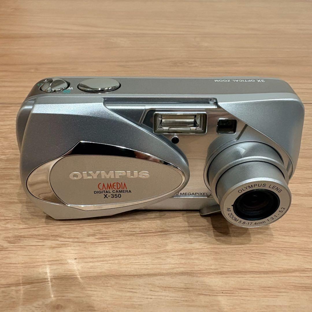 動作品 美品 OLYMPUS オリンパス CAMEDIA X-350 デジカメ