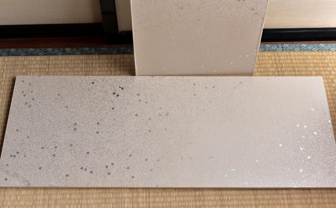 透かし彫り、よしず風炉先屛風【極上品】お茶道具／共箱