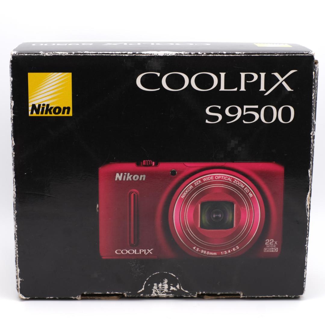 付属品多数❤️Nikon COOLPIX S9500 専用箱付き　動作確認済み