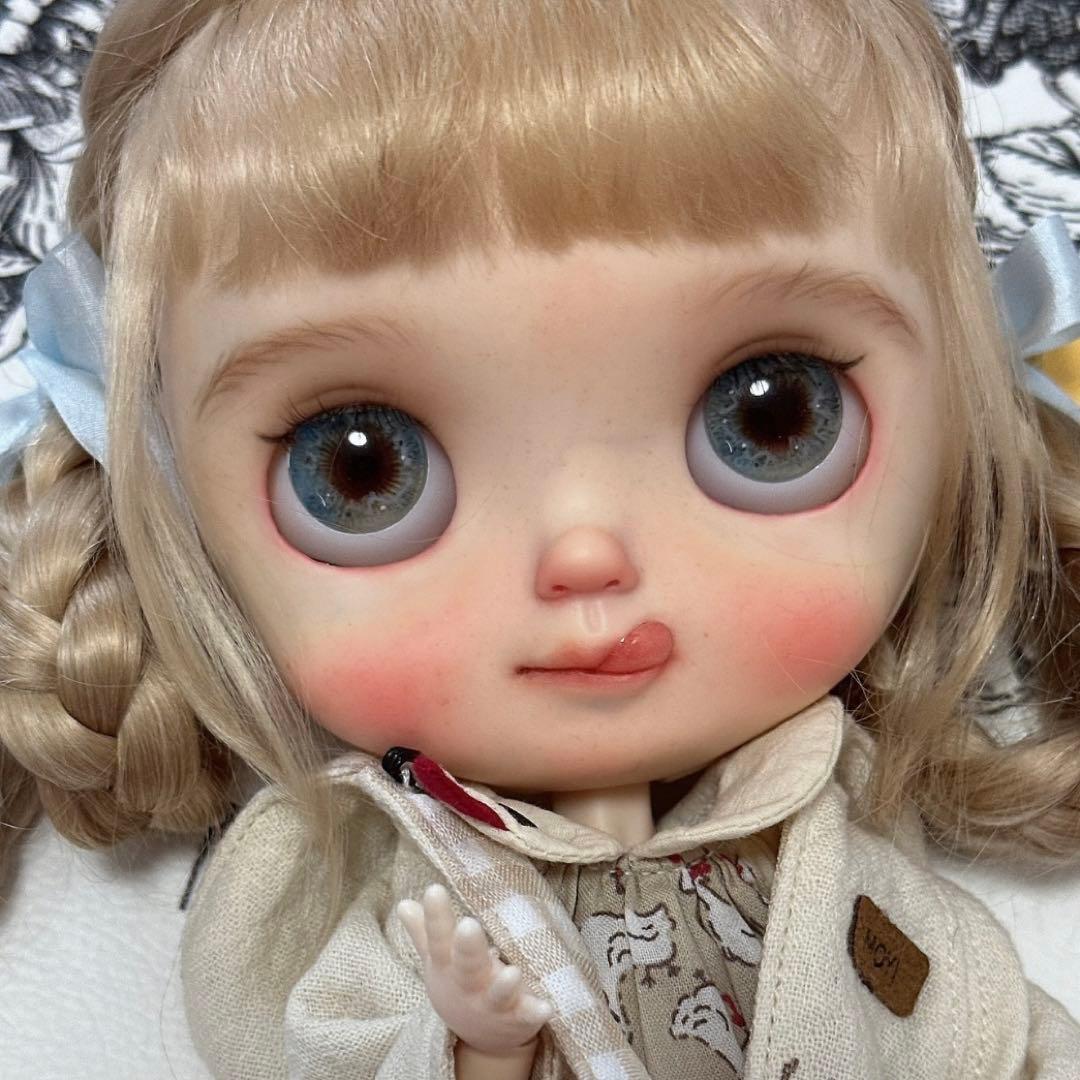 カスタムブライス 海外作家様 かわいい 食いしん坊ちゃん ベロ 舌 フルセット