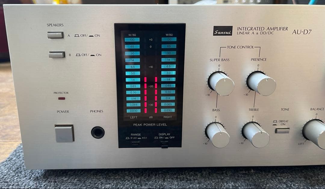 宮*志様 (動作品) Sansui AU-D7 プリメインアンプ