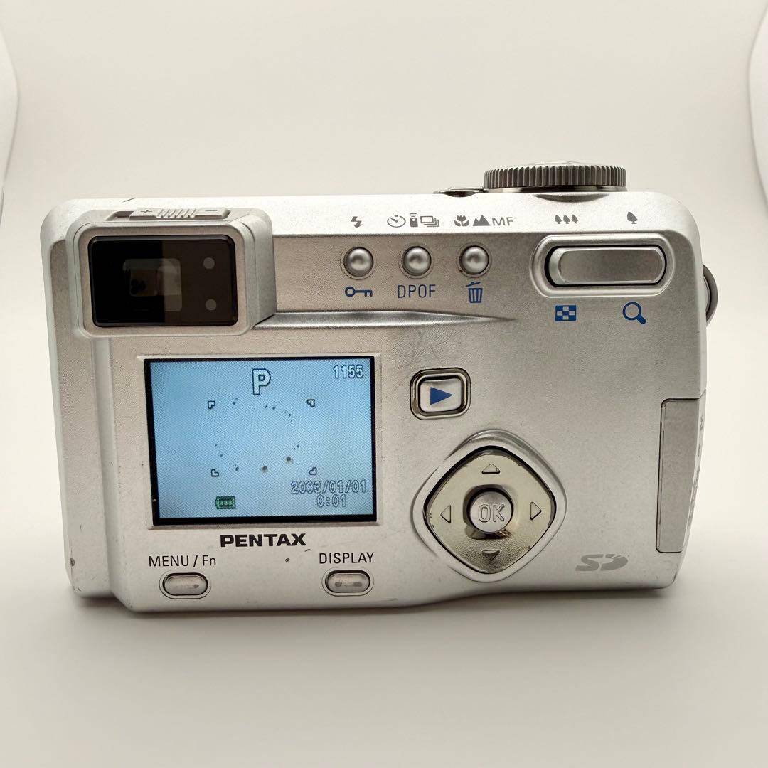 【完品】PENTAX Optio 550 箱付 動作OK SD保存可 コンデジ