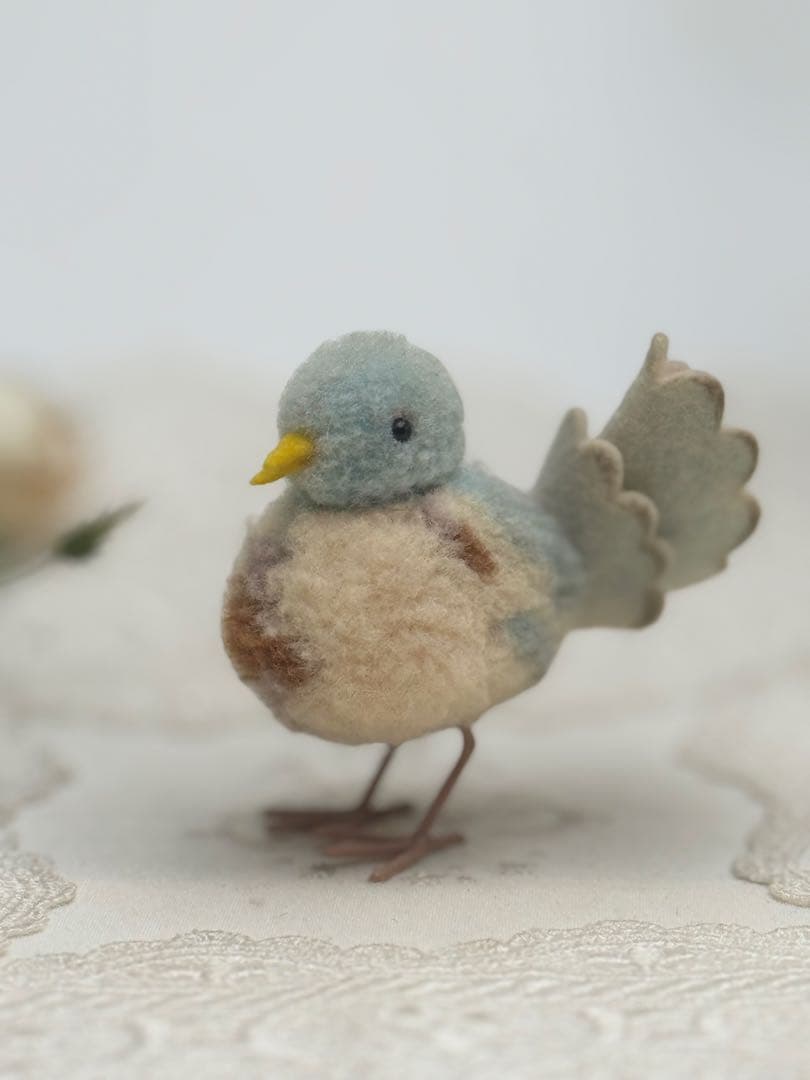シュタイフ★Woolen Pigeon 6㎝★ぽんぽんピジョン/鳩/ハト