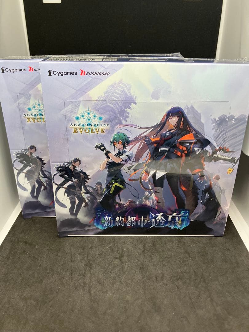 新品 シャドウバースエボルヴ 新約都市・透京 2ボックスセット