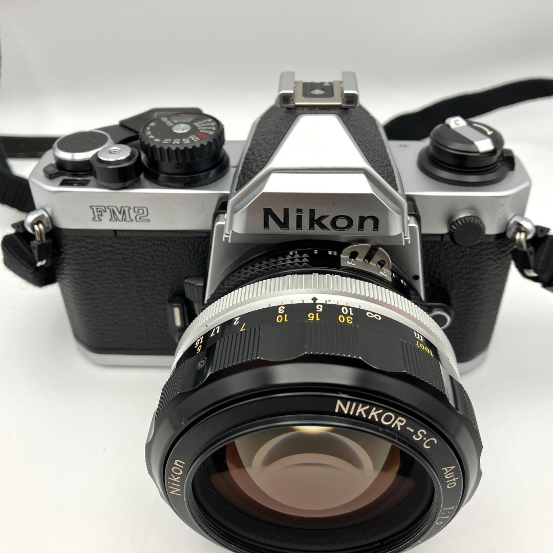 美品 Nikon New FM2 後期型 ＋ NIKKOR-S:C F=55mm