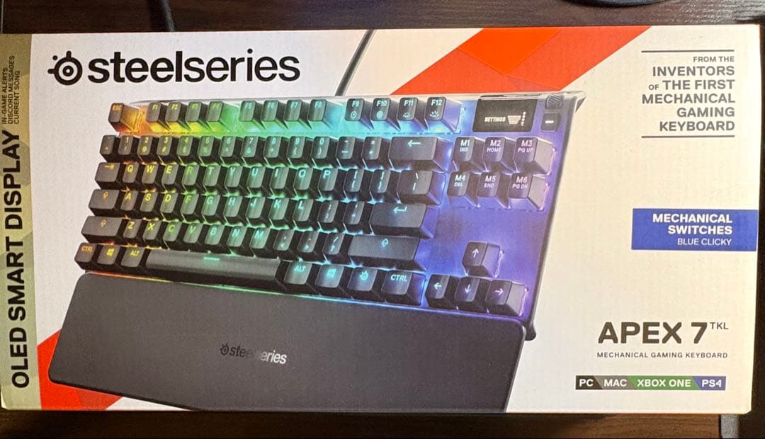 【SteelSeries】 Apex 7 TKL テンキーレス
