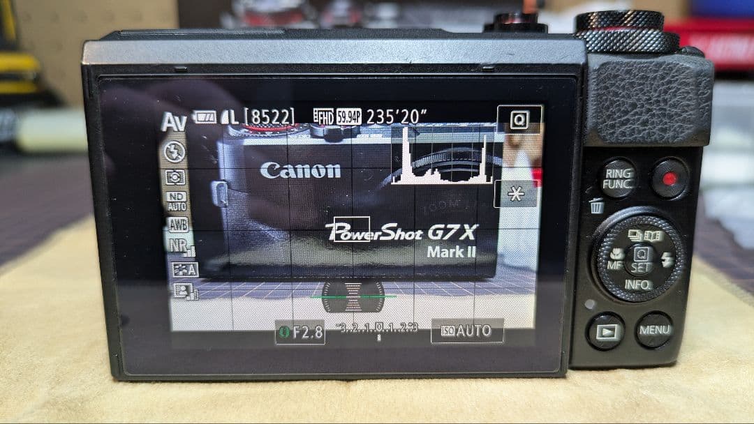 Canon PowerShot G7X MarkII＆防水ケースWP-DC55
